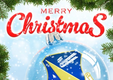 88th Air Base Wing celebrates Christmas Graphic