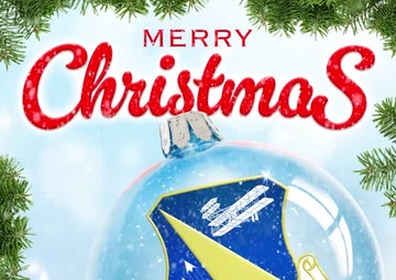 88th Air Base Wing celebrates Christmas Animation