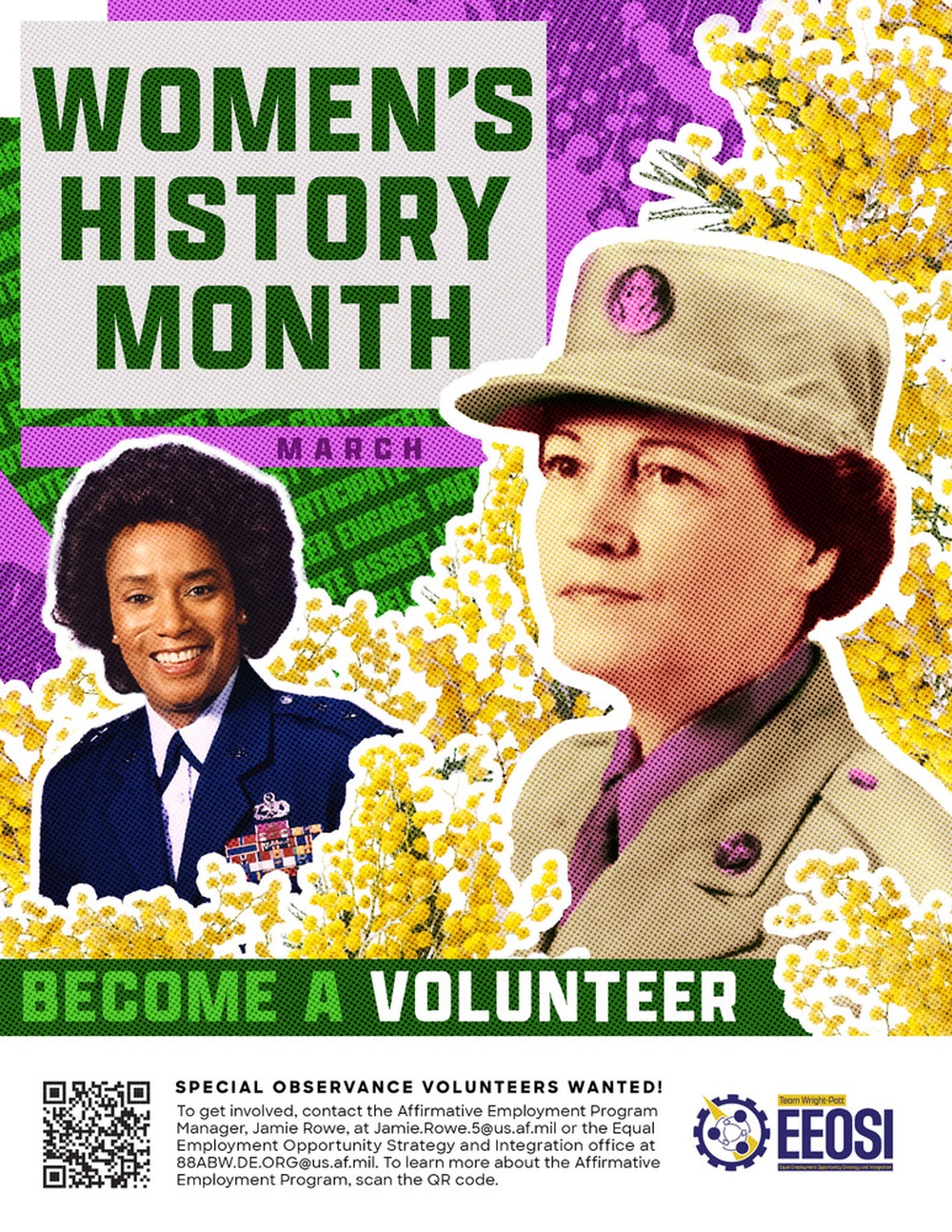 88th Air Base Wing seeks volunteers to support Women&amp;#39;s History Month Special Observance