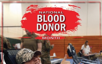 National Blood Donor Month