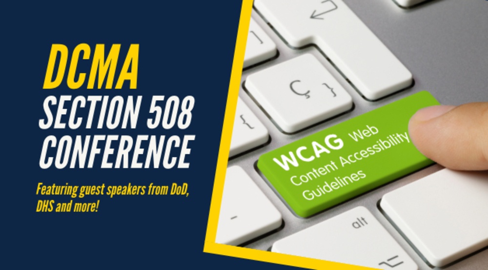 DCMA Section 508 Conference