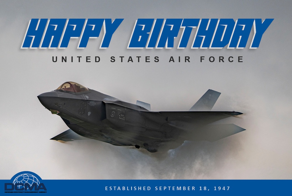 DCMA Celebrates U.S. Air Force Birthday