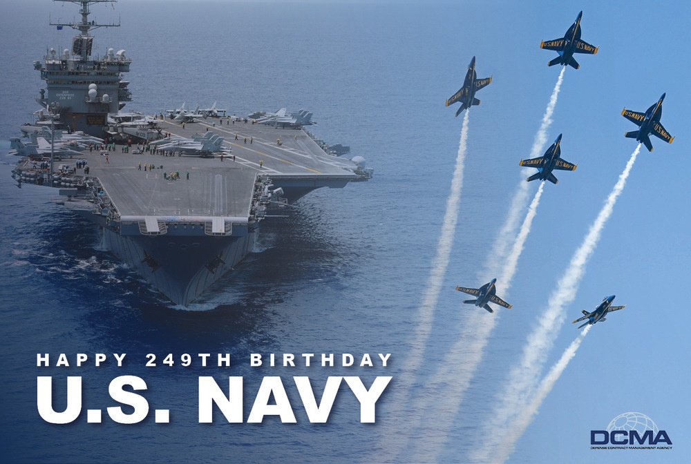 DCMA Celebrates U.S. Navy Birthday