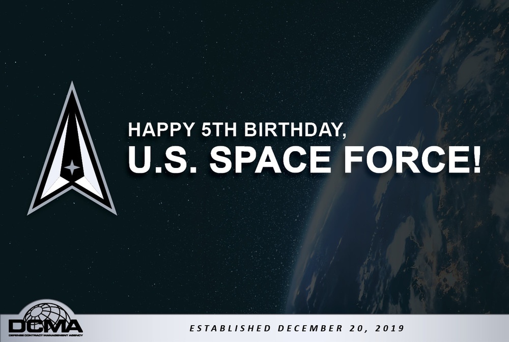 DCMA Celebrates U.S. Space Force Birthday