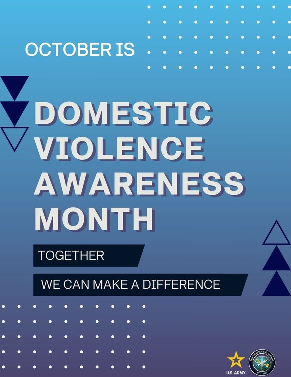 October is Domestic Violence Awareness Month