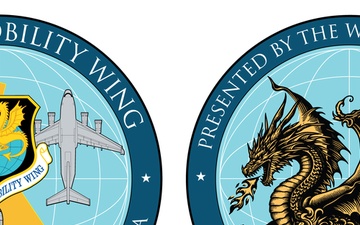 349th Air Mobility Wing Commander's Challenge Coin