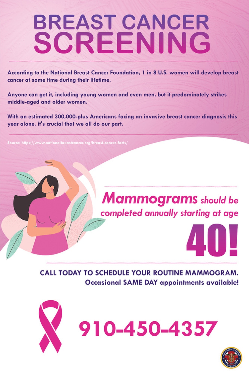 Breast Cancer Screening Poster