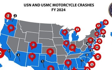 2024 Navy and Marine Corps Fatal and Non-fatal Motorcycle Crashes