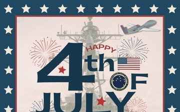 Navy Region Europe, Africa, Central (EURAFCENT) Fourth of July Graphic