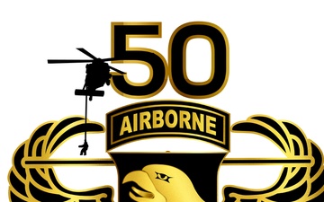 Logo Design for 50 Years of the Parenthetical Air Assault Designation