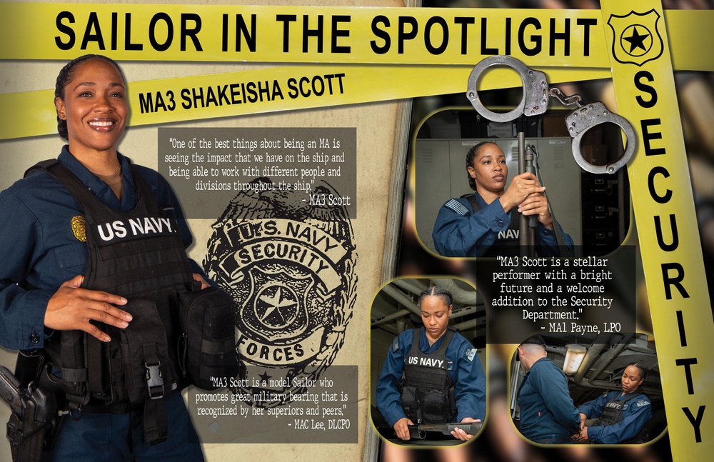 Sailor in the spotlight: Security