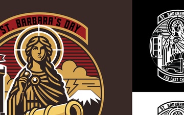 St. Barbara’s Day Far East Chapter Identity Design