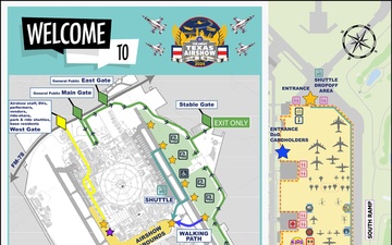 2024 Air show map