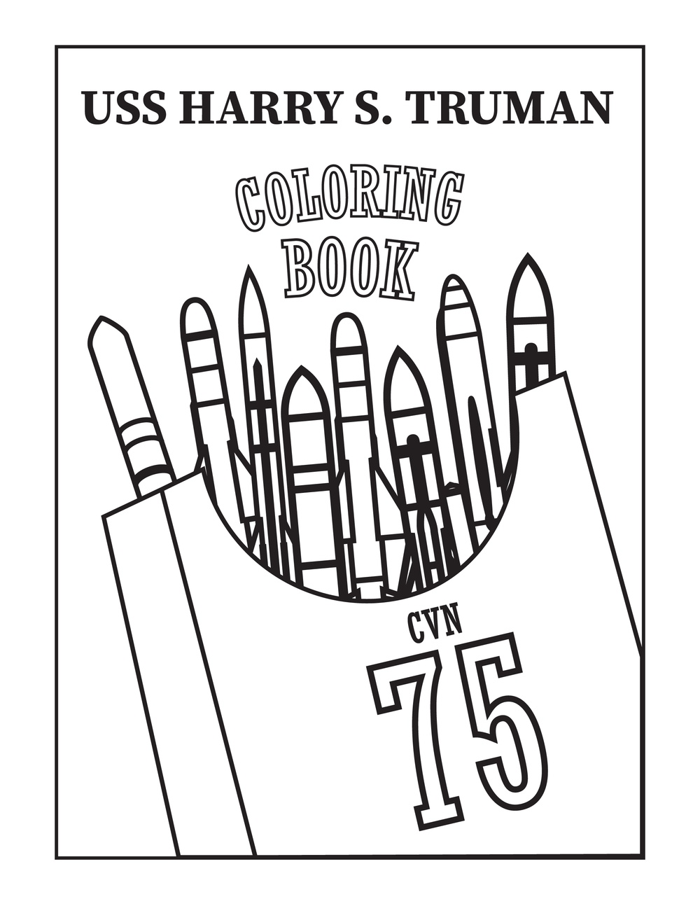 Truman's Distinguished Visitor Coloring Book