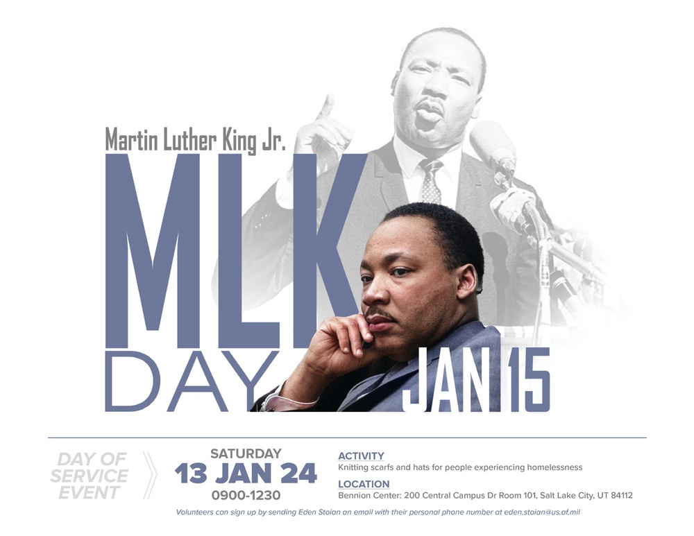 Federal Holiday: Martin Luther King, Jr - event flyer