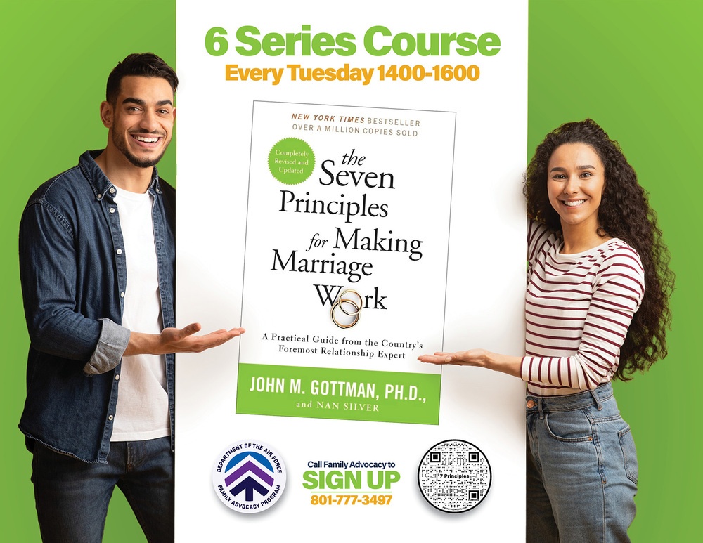 Family Advocacy Program - Seven Principles for Marriage flyer