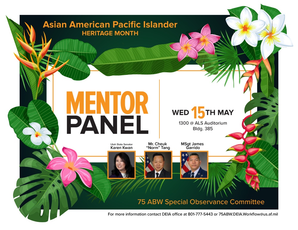 Special Observance: AAPI Month - Mentors Panel event flyer