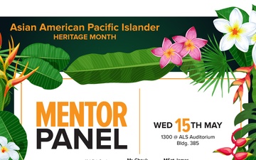 Special Observance: AAPI Month - Mentors Panel event flyer