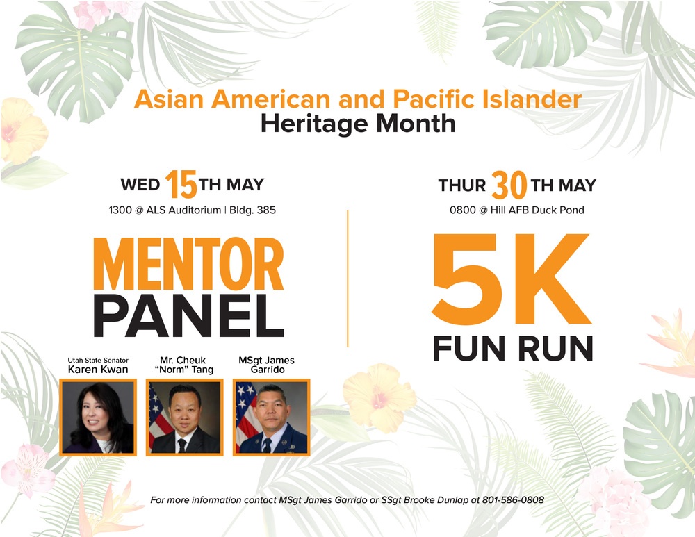 Special Observance: AAPI Month - events flyer