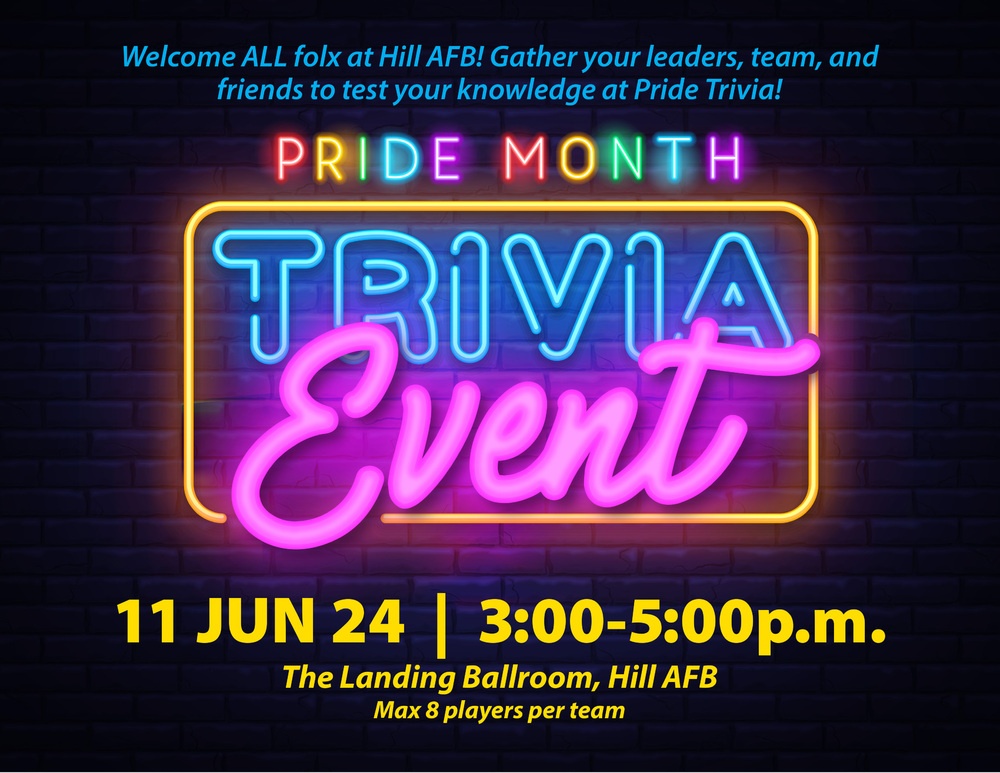 Special Observance: Pride Month event flyer