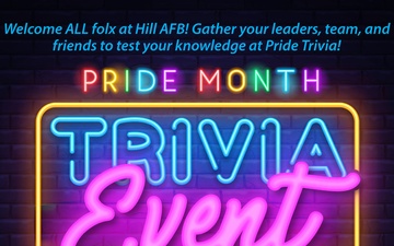 Special Observance: Pride Month event flyer