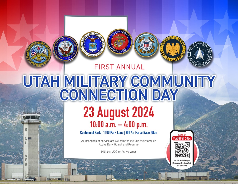 Utah Military Community Connection Day - event flyer