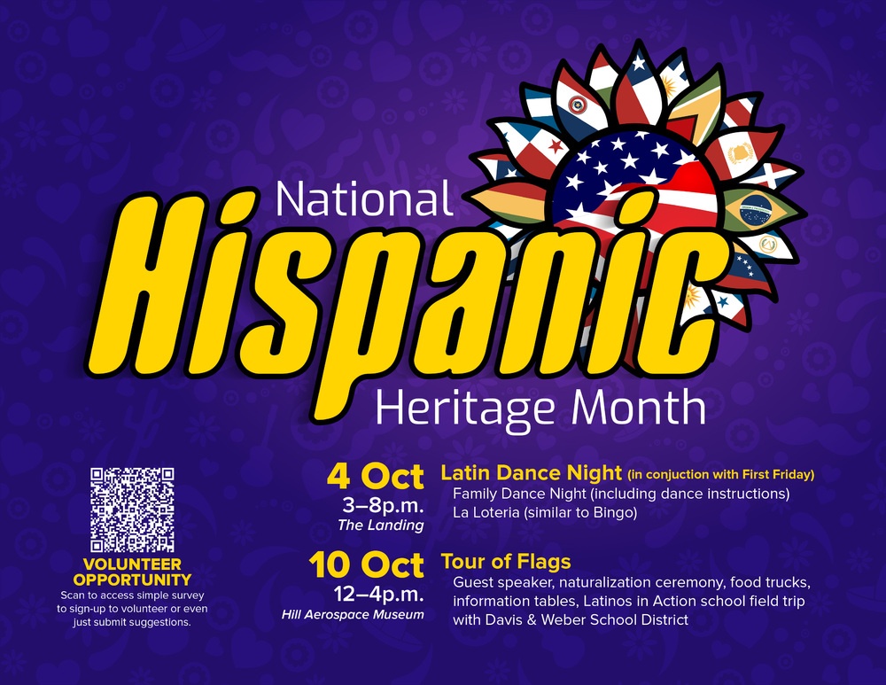 Special Observance: Hispanic Heritage Month - event flyer