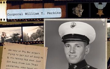 Corporal William T. Perkins, Medal of Honor recipient