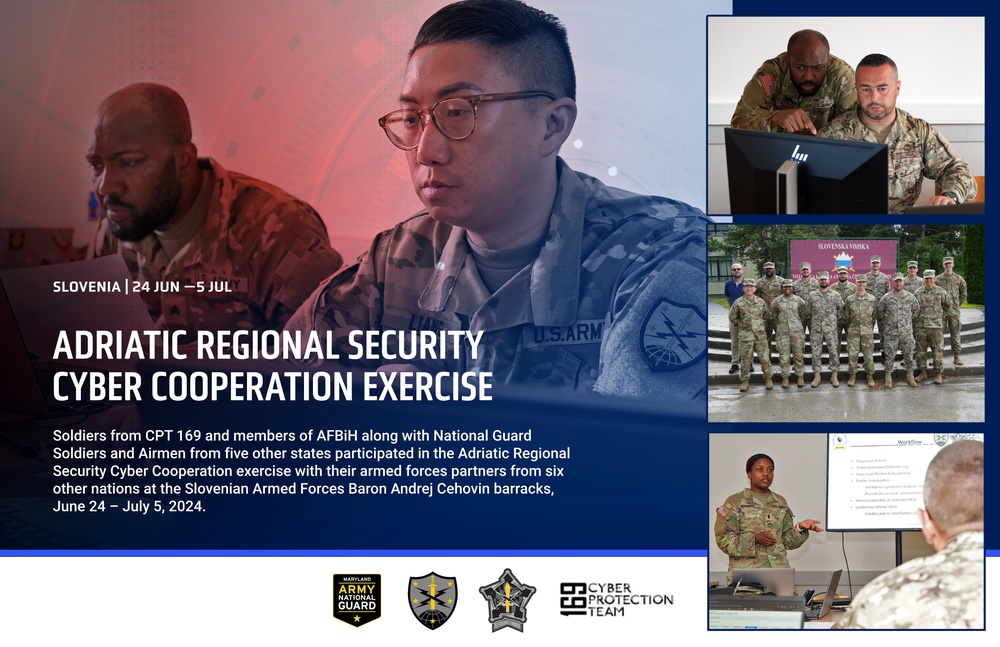 Adriatic Regional Security Cyber Cooperation exercise in Slovenia