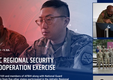 Adriatic Regional Security Cyber Cooperation exercise in Slovenia