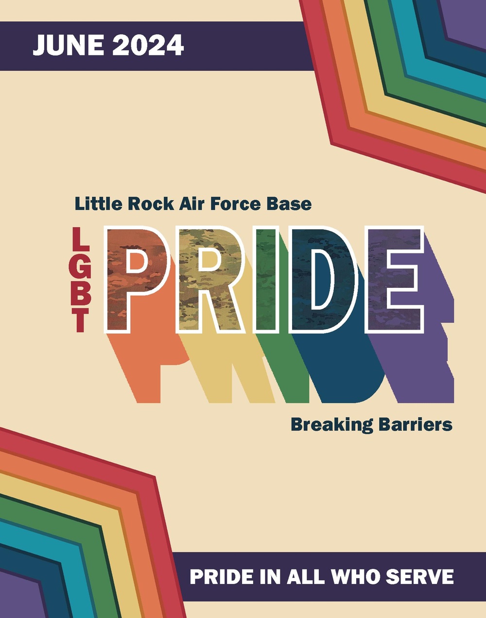 Little Rock AFB celebrates Pride Month with &quot;Breaking Barriers&quot; theme