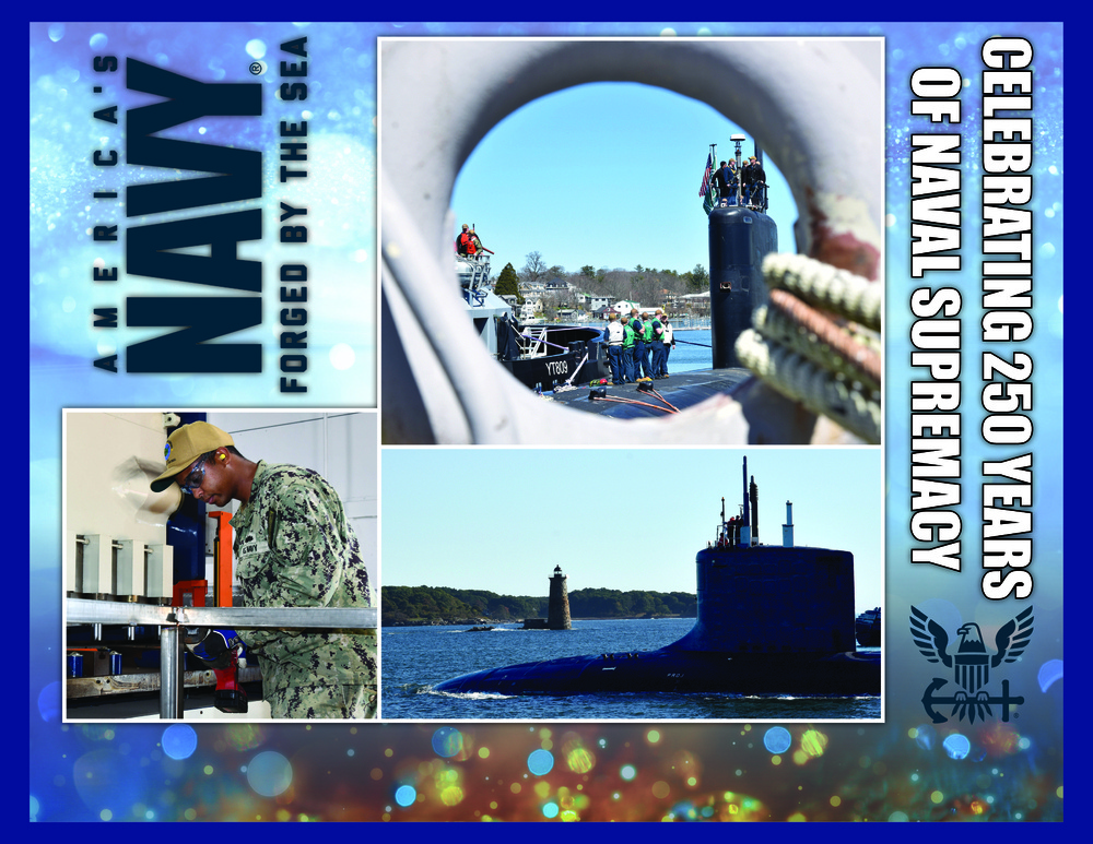 Portsmouth Naval Shipyard 2025 Calendar Graphics