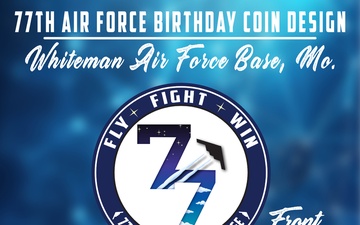 77th Air Force Birthday Coin Design