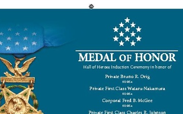 Medal of Honor Hall of Heroes Induction Ceremony, Jan. 4, 2025