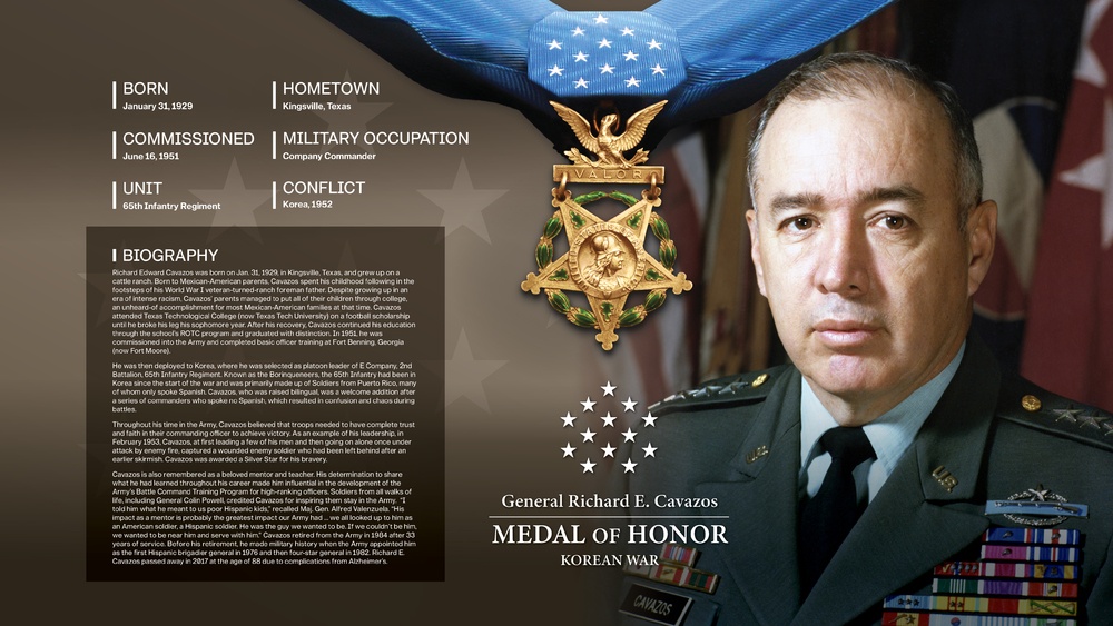 Medal of Honor - Gen. Richard E. Cavazos