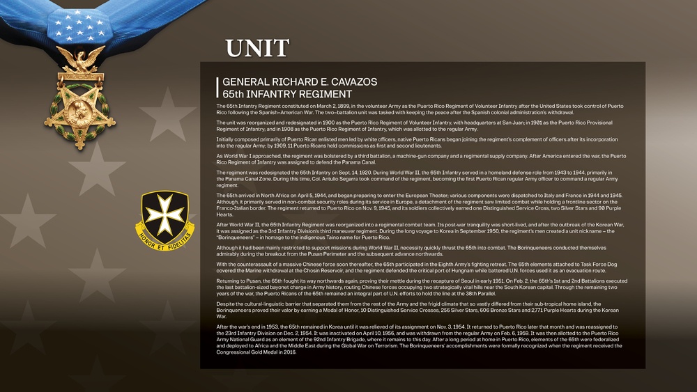 Medal of Honor - Gen. Richard E. Cavazos