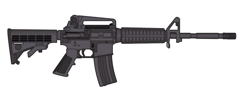 M4 Rifle Vector