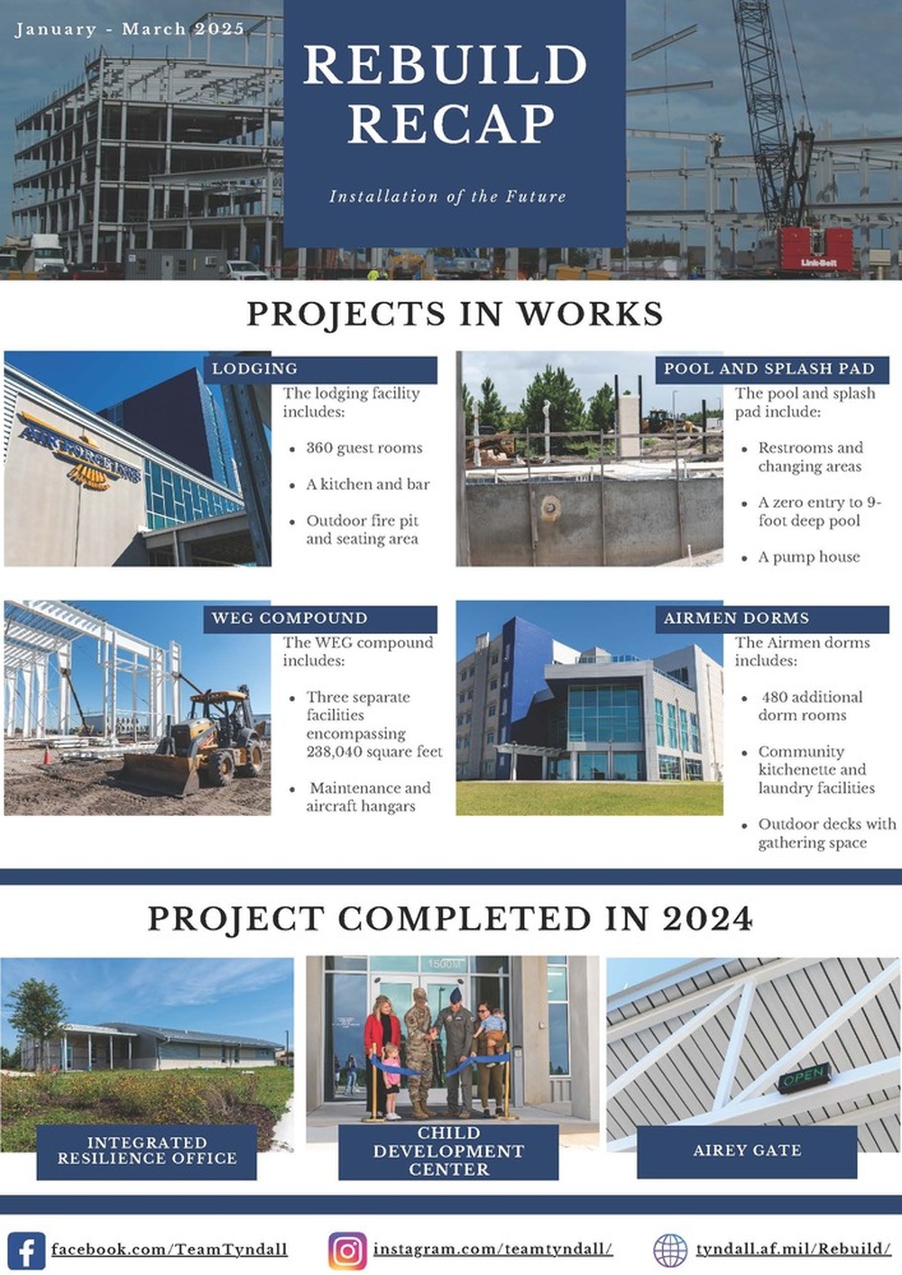 2025 first quarter Rebuild Recap newsletter