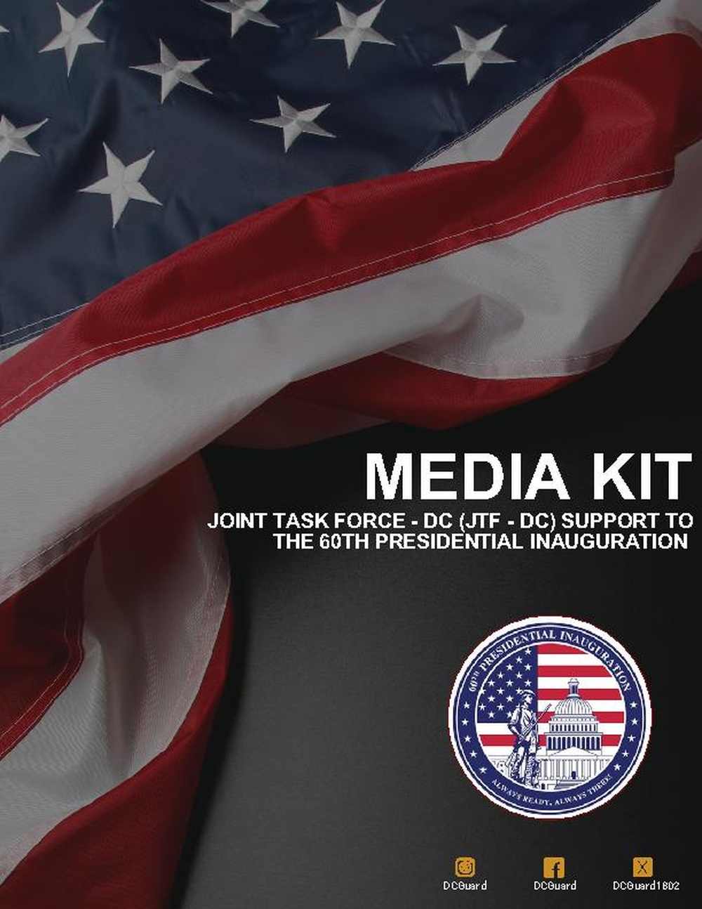 60th Presidential Inauguration, JTF-DC Media Kit