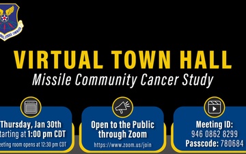 AFGSC announces MCCS Virtual Town Hall to discuss latest Epidemiology Review results