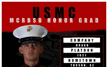 Bravo Company Honor Graduate