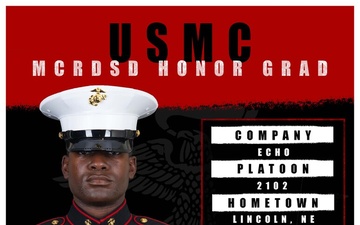 Echo Company Honor Grad Graphic