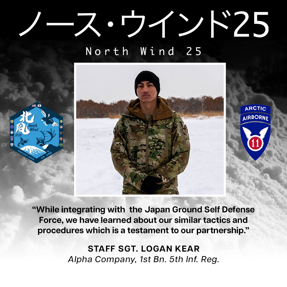 Staff Sgt. Logan Kear Admires U.S. Similarities with the JGSDF