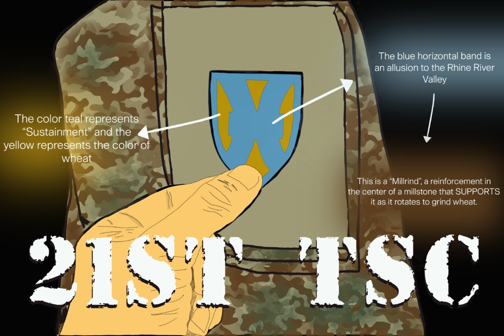 The History behind the 21st Theater Sustainment Command's Patch