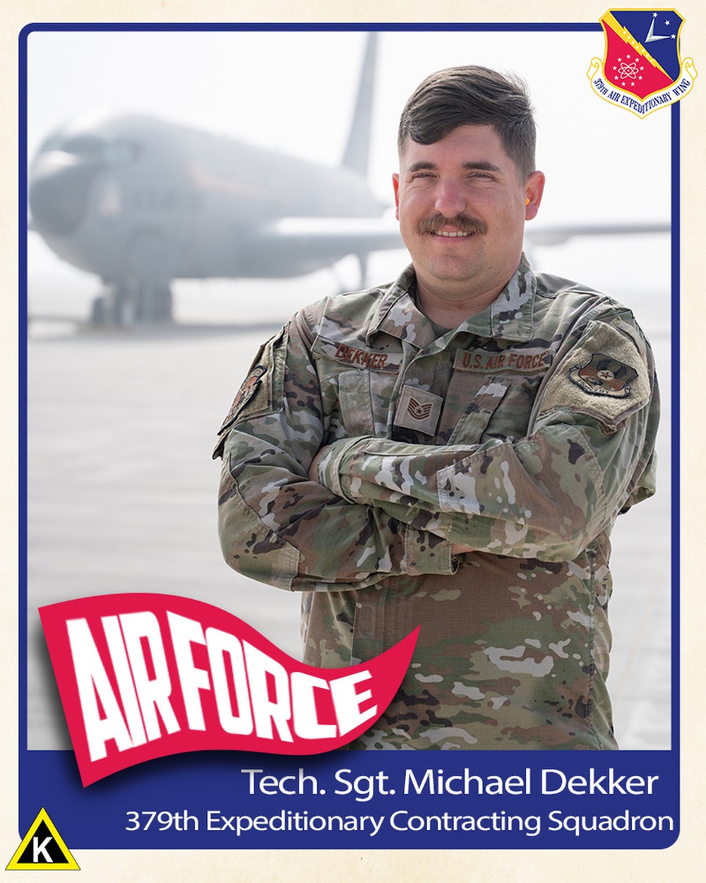 Grand Slam Wing MVP, Tech. Sgt. Michael Dekker