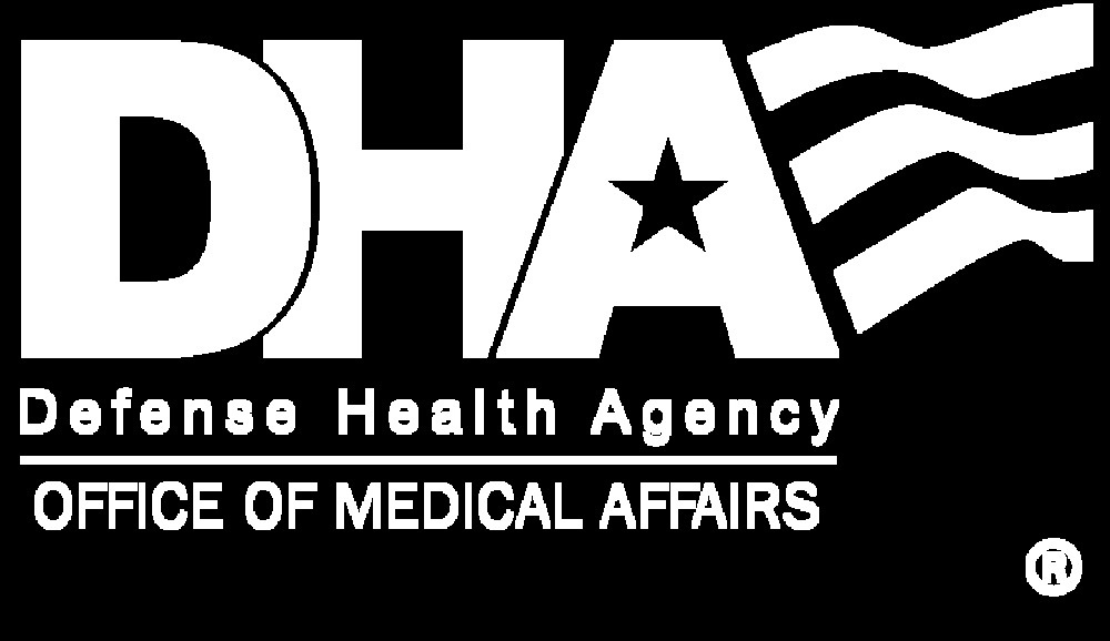 DHA Office of Medical Affairs white logo