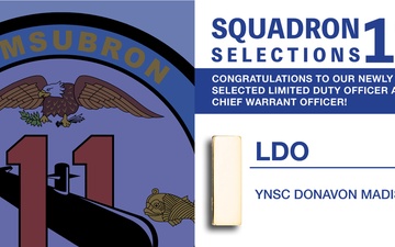 Submarine Squadron 11 LDO and CWO Announcement Results