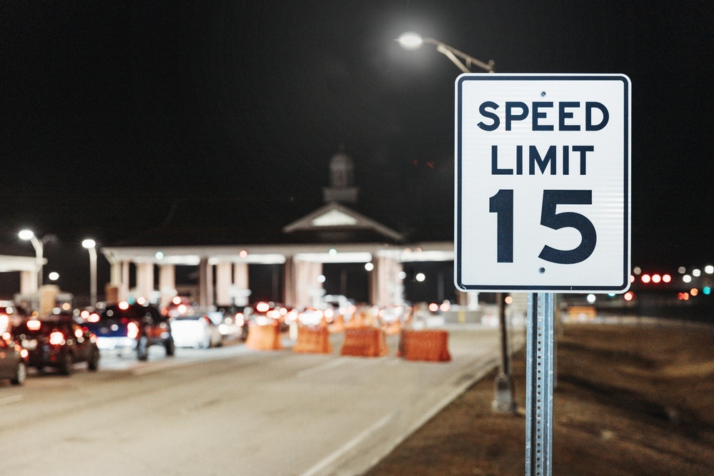 Speed Limit Now 15 mph At All Gates