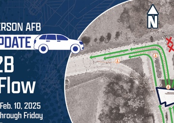 WPAFB Traffic Update - Gate 22B Traffic Flow