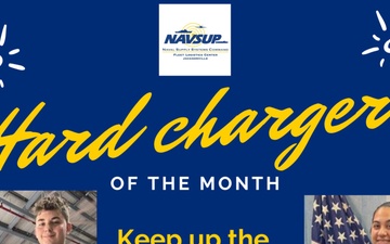 NAVSUP FLCJ Military Hard Chargers of the Month for February 2025